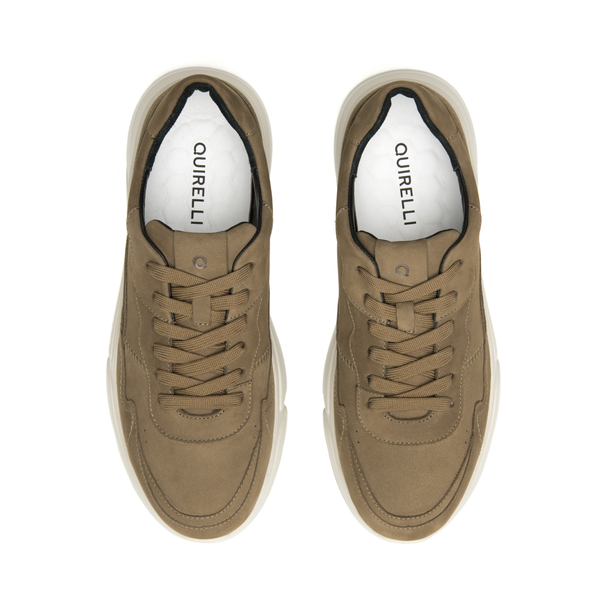 Calzado Sport Quirelli para Hombre 100% Piel Estilo 705403 Arena
