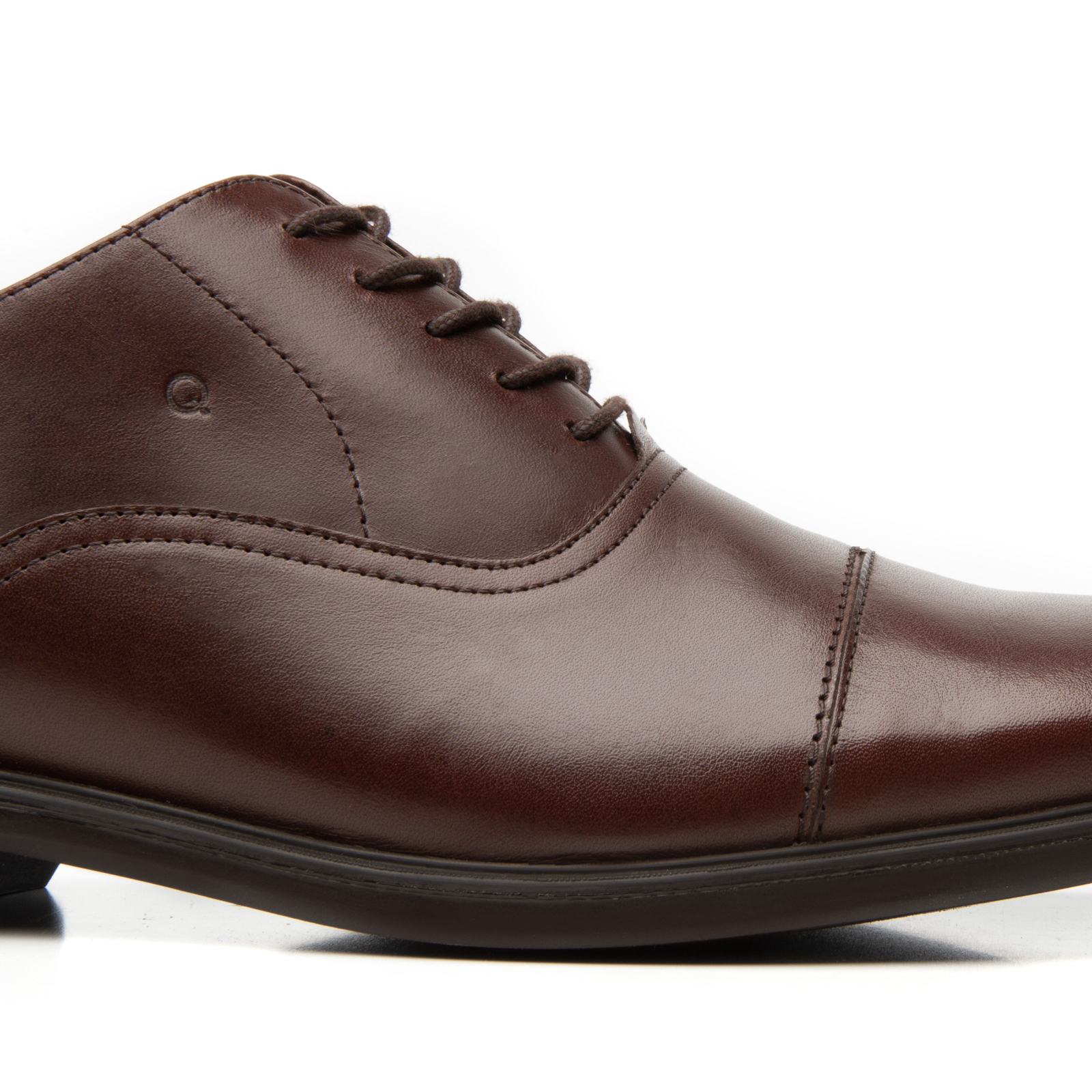 Derby Quirelli Men's Shoe with laces Style 88502 Chocolate