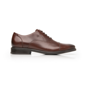 Derby Quirelli Men's Shoe with laces Style 88502 Chocolate
