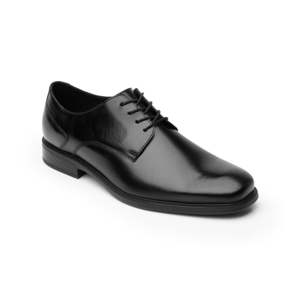 Derby Quirelli Men's Shoe with laces Style 88512 Black