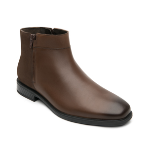 Quirelli Men's Dress Leather Boot Style 88515 Chocolate