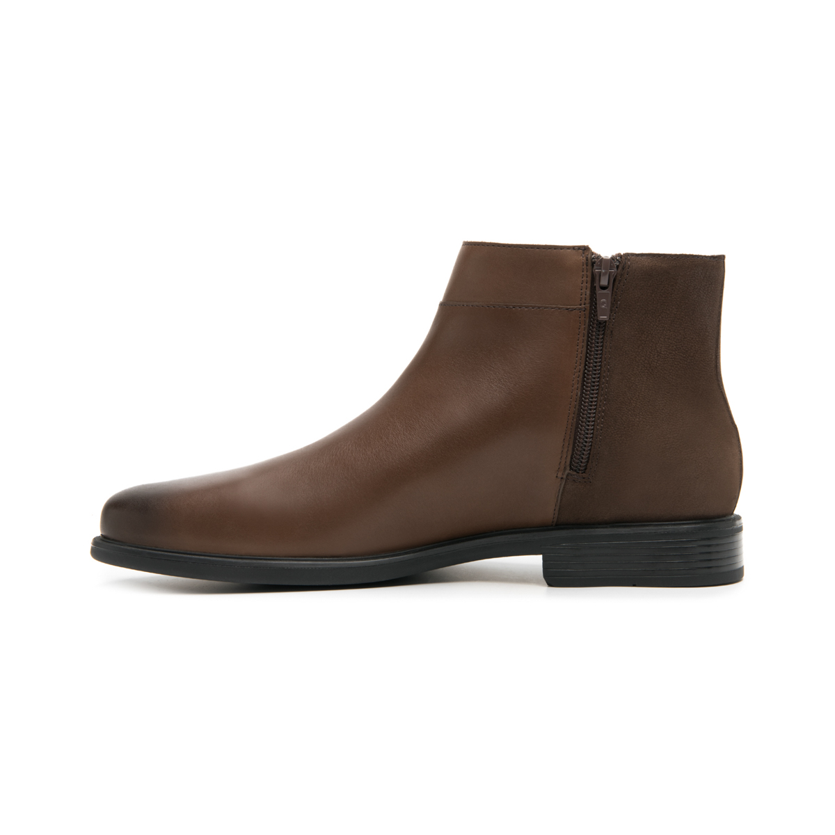 Quirelli Men's Dress Leather Boot Style 88515 Chocolate