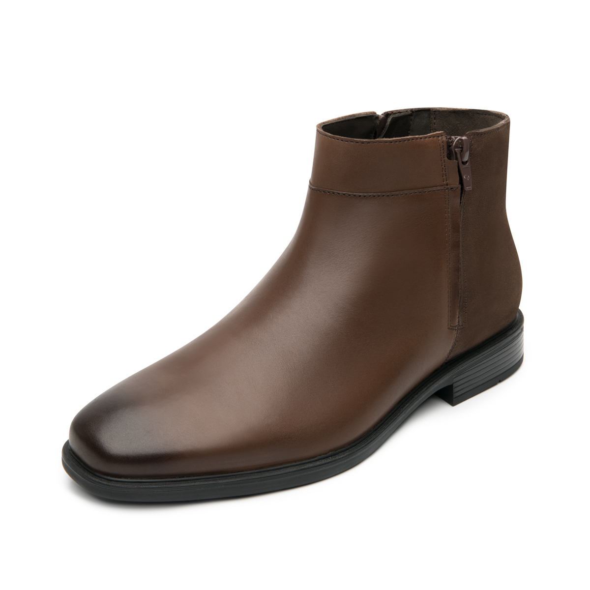 Quirelli Men's Dress Leather Boot Style 88515 Chocolate