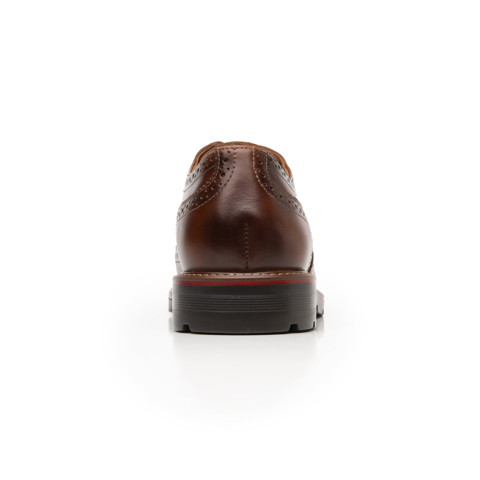 Zapato Bostoniano Quirelli para Hombre con suela con contraste Estilo 88602 Cognac