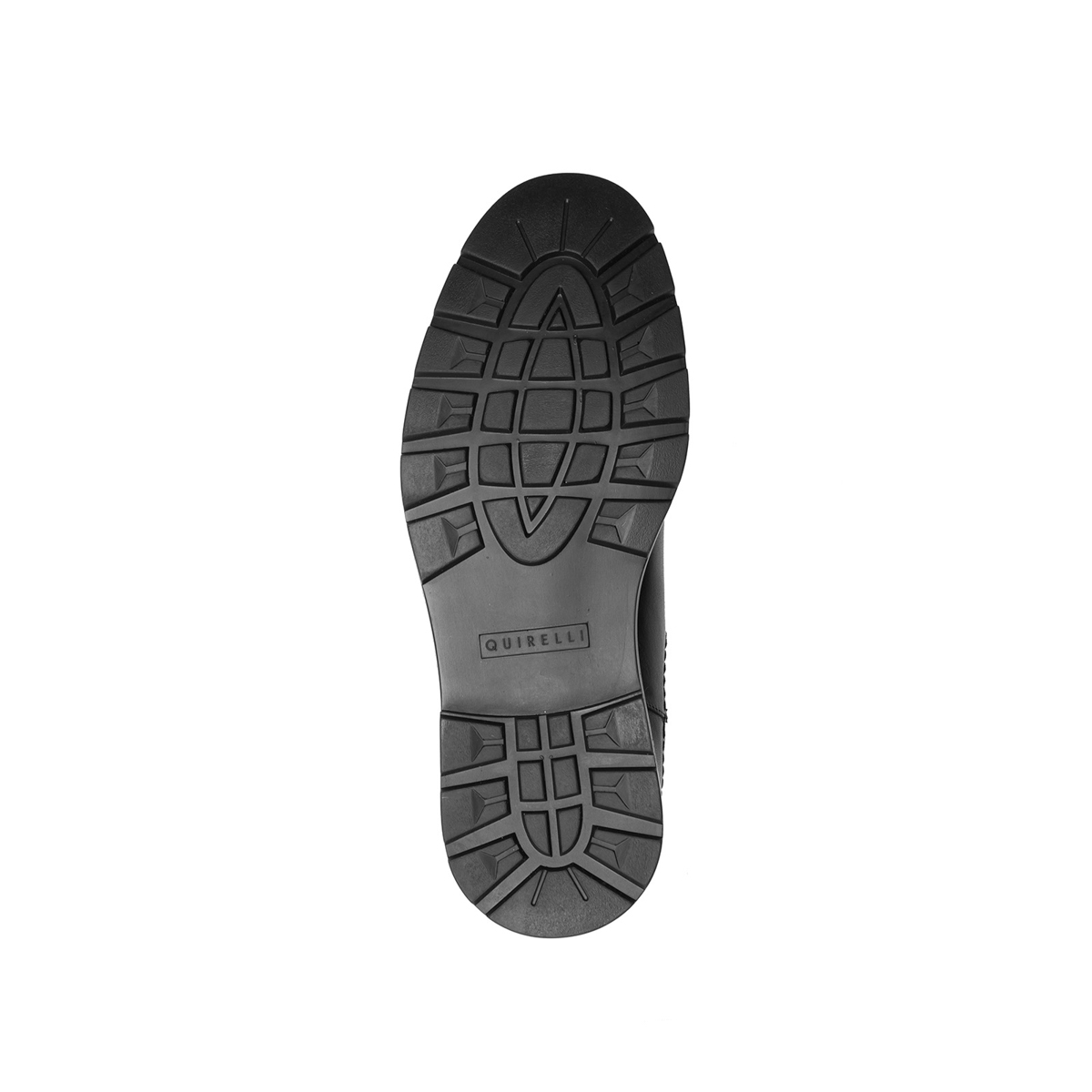 Botín Casual Quirelli 100% De Piel Para Hombre - Estilo 88606 Negro