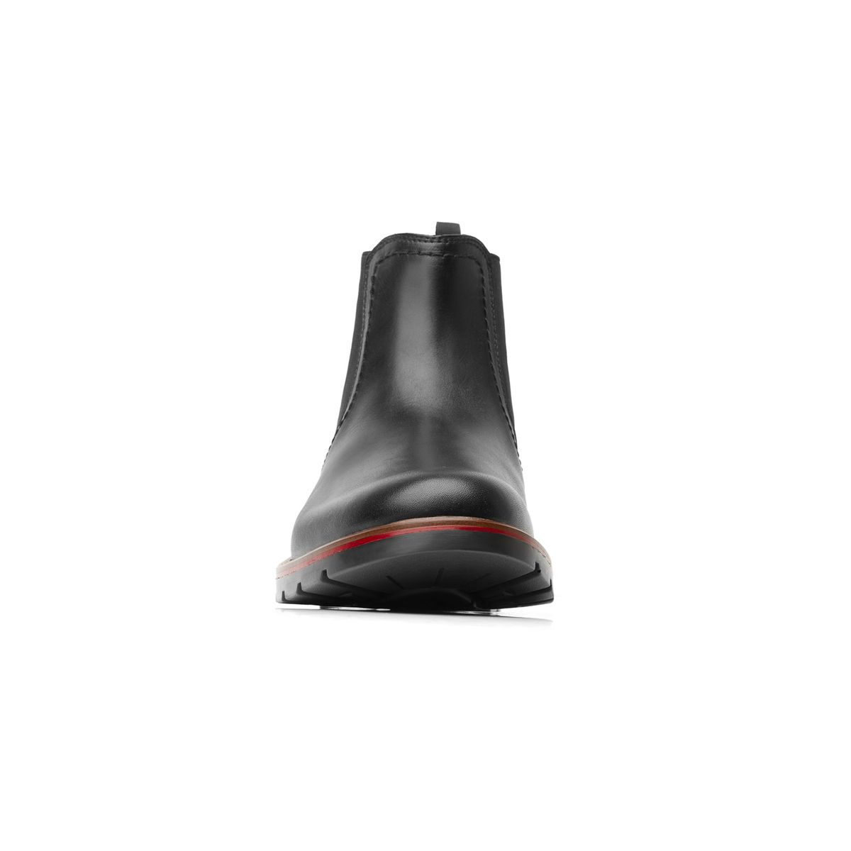 Botín Casual Quirelli 100% De Piel Para Hombre - Estilo 88606 Negro