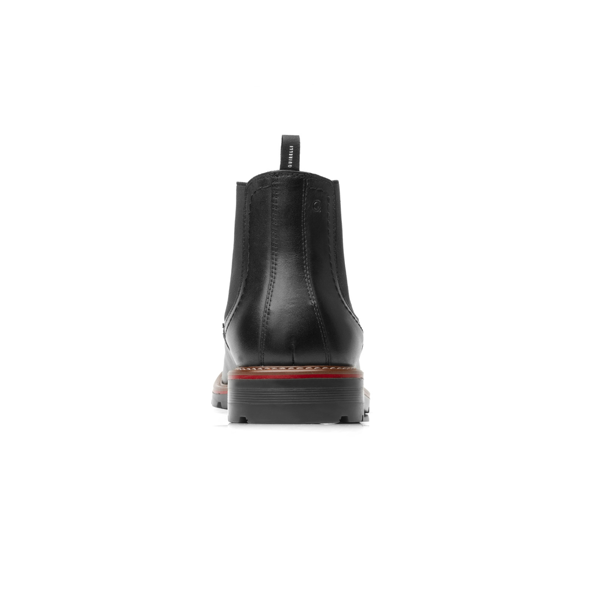 Botín Casual Quirelli 100% De Piel Para Hombre - Estilo 88606 Negro