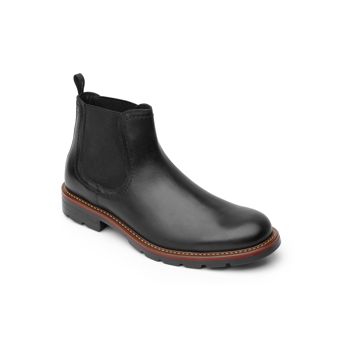 Botín Casual Quirelli 100% De Piel Para Hombre - Estilo 88606 Negro