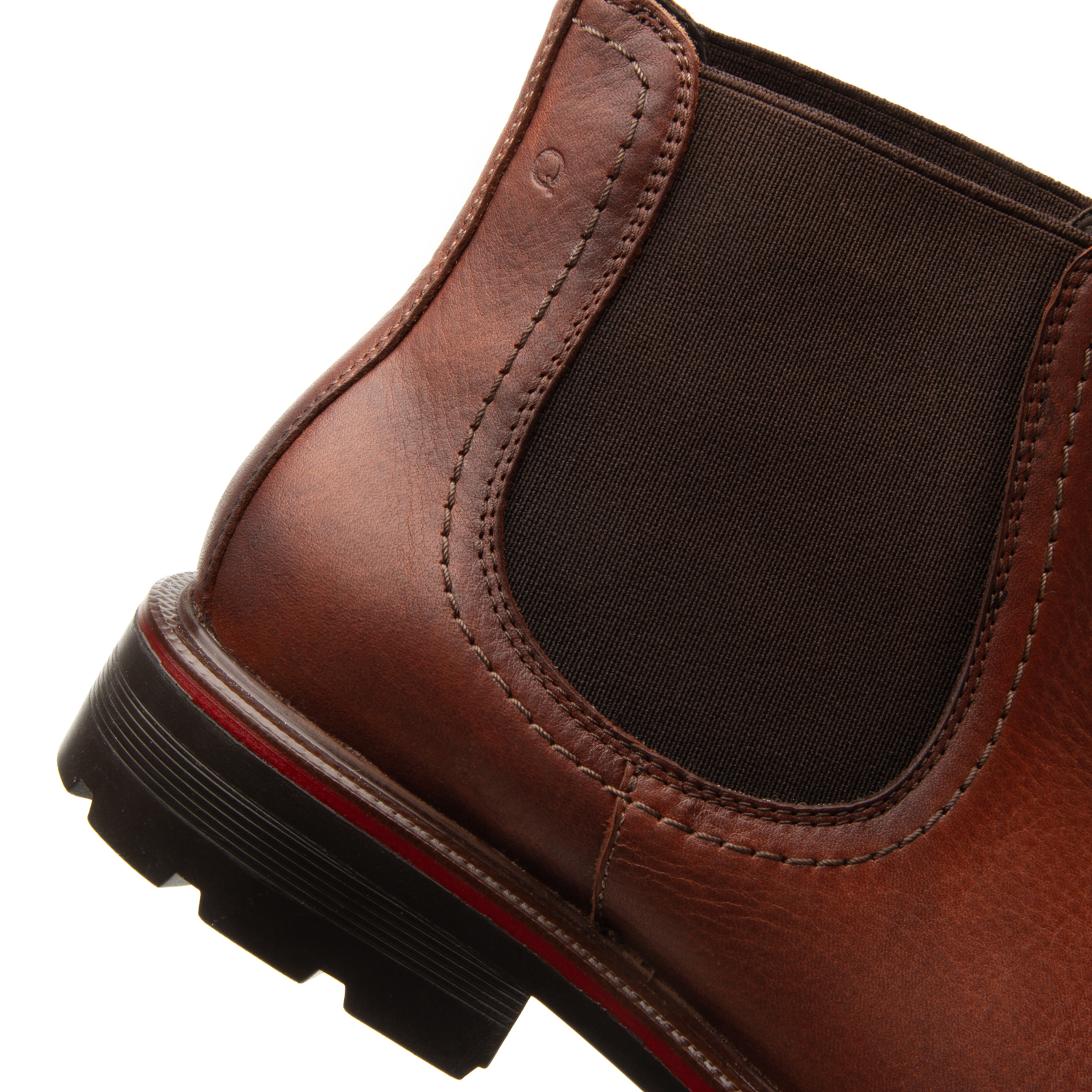 Botin Chelsea Quirelli para Hombre con elástico Estilo 88606 Nogal