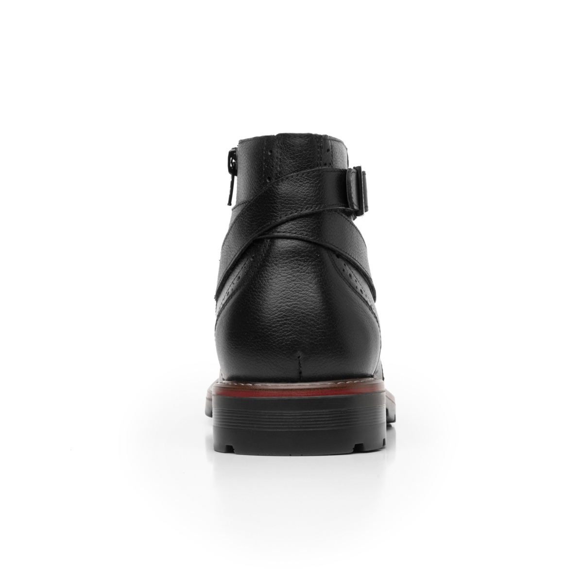 Quirelli Men's Casual Booty with side buckle Style 88608 Black