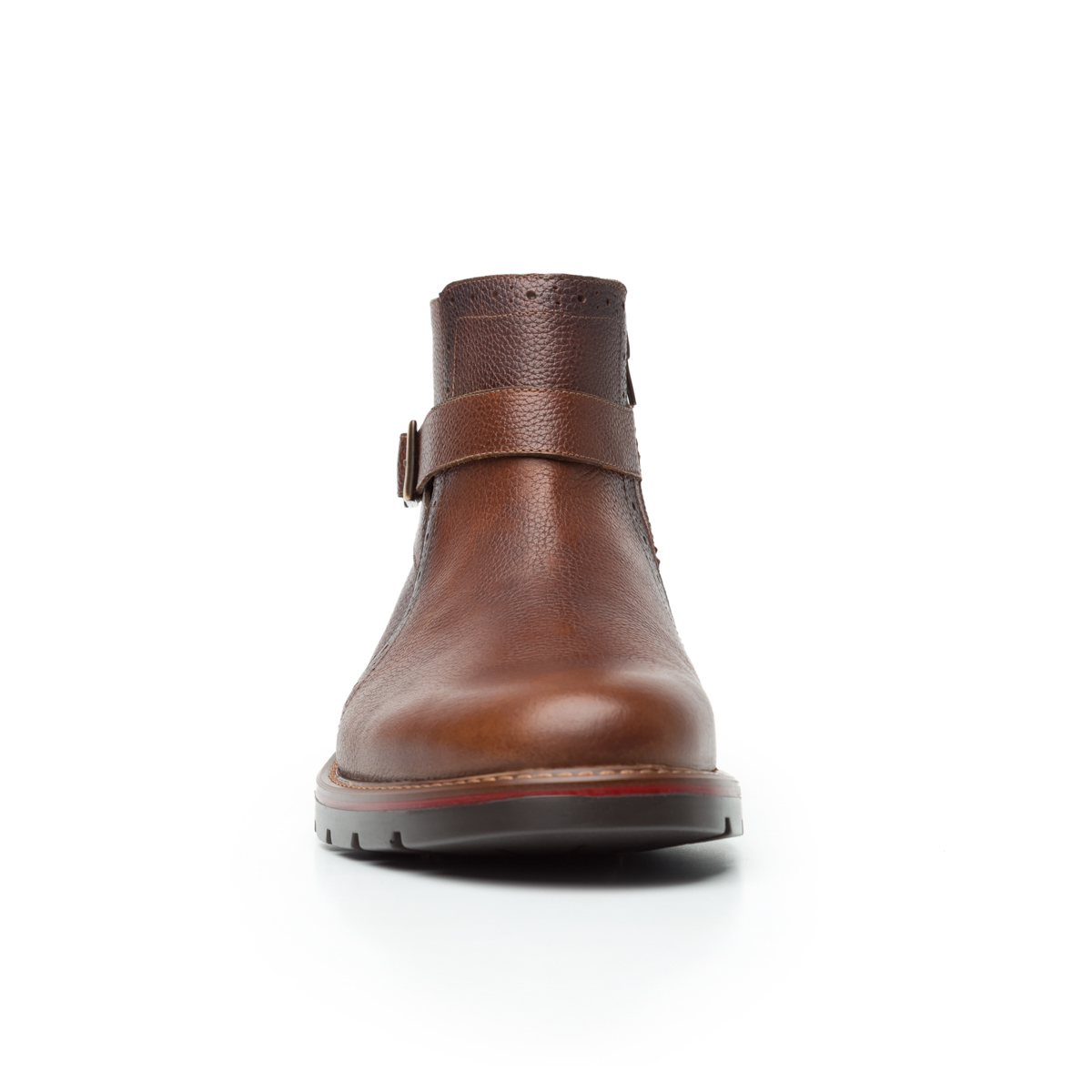 Botín Casual Quirelli 100% De Piel Para Hombre - Estilo 88608 Tan