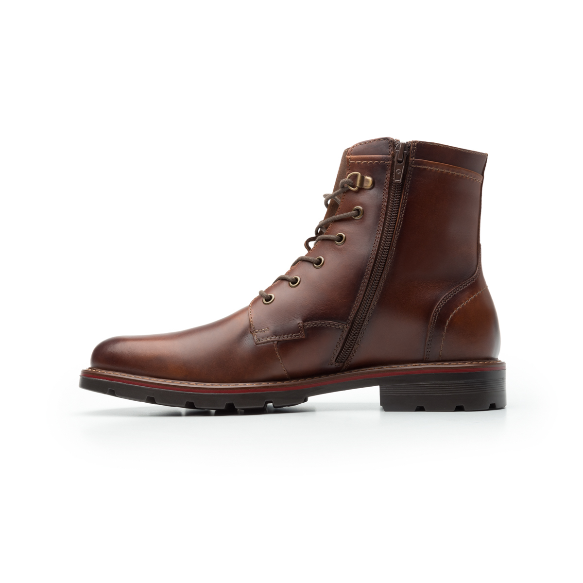 Botín Casual Quirelli 100% De Piel Para Hombre - Estilo 88609 Tan