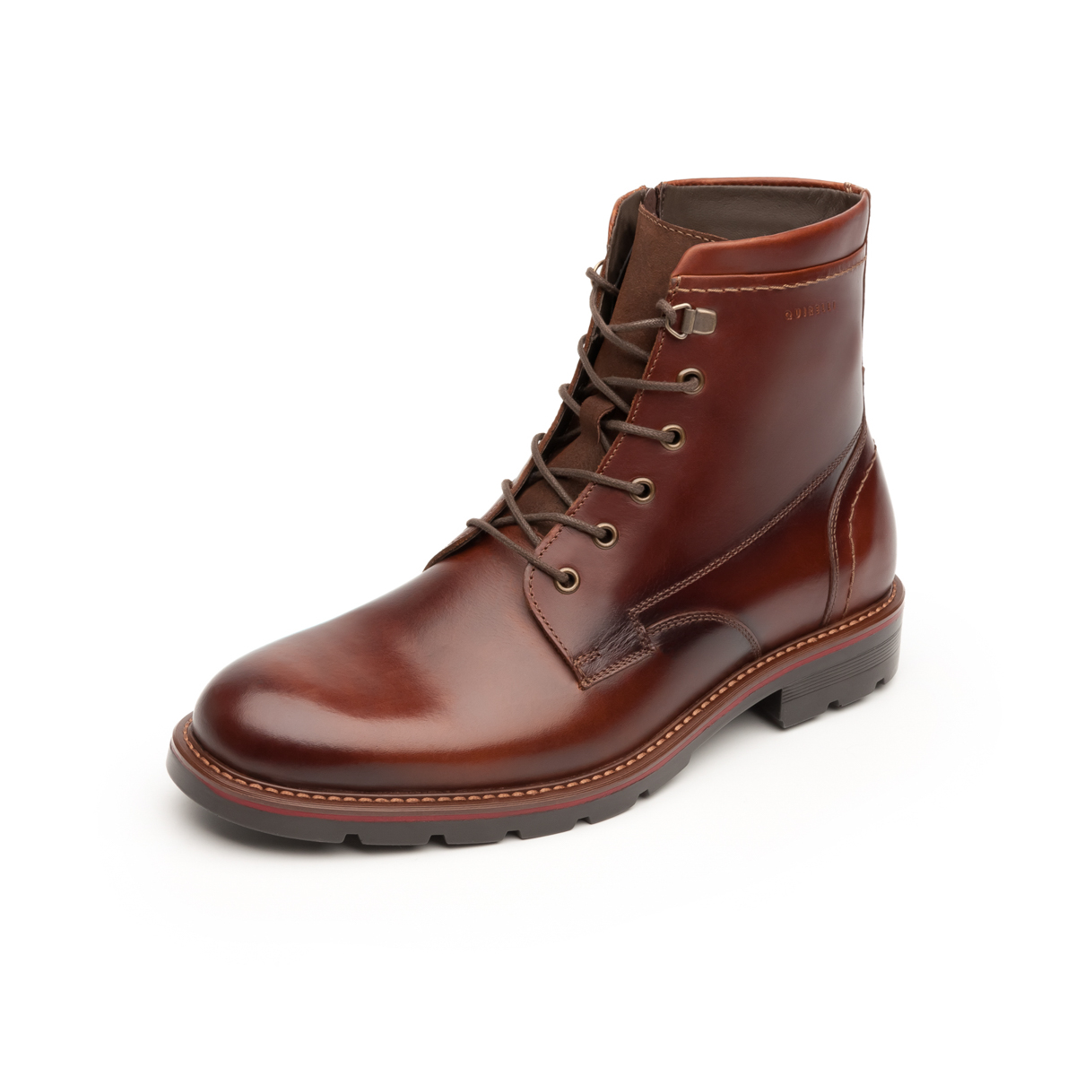 Botín Casual Quirelli 100% De Piel Para Hombre - Estilo 88609 Tan
