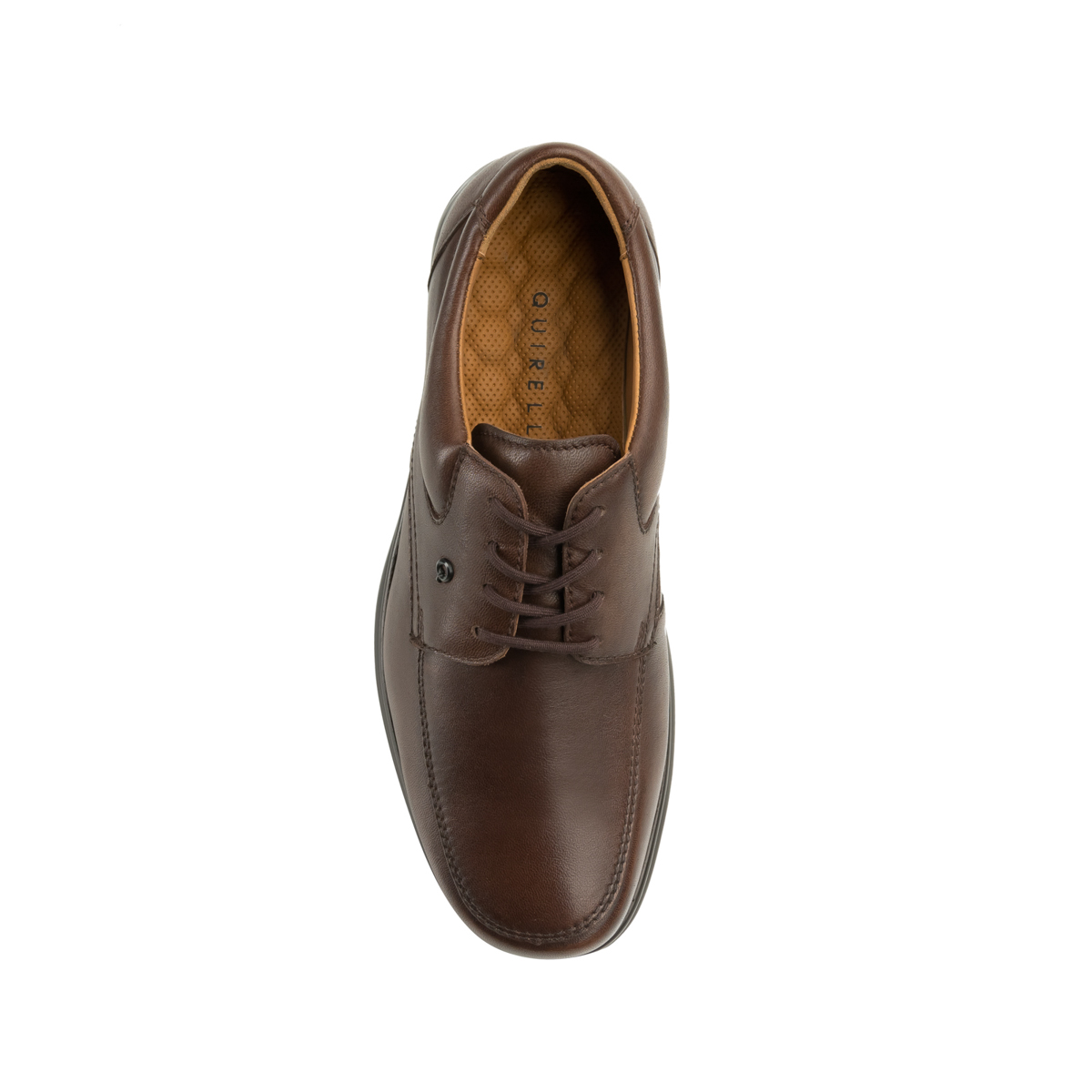 Zapato Casual Para Oficina Quirelli Con Plantilla Hexafoam Para Hombre - Estilo 88701 Chocolate