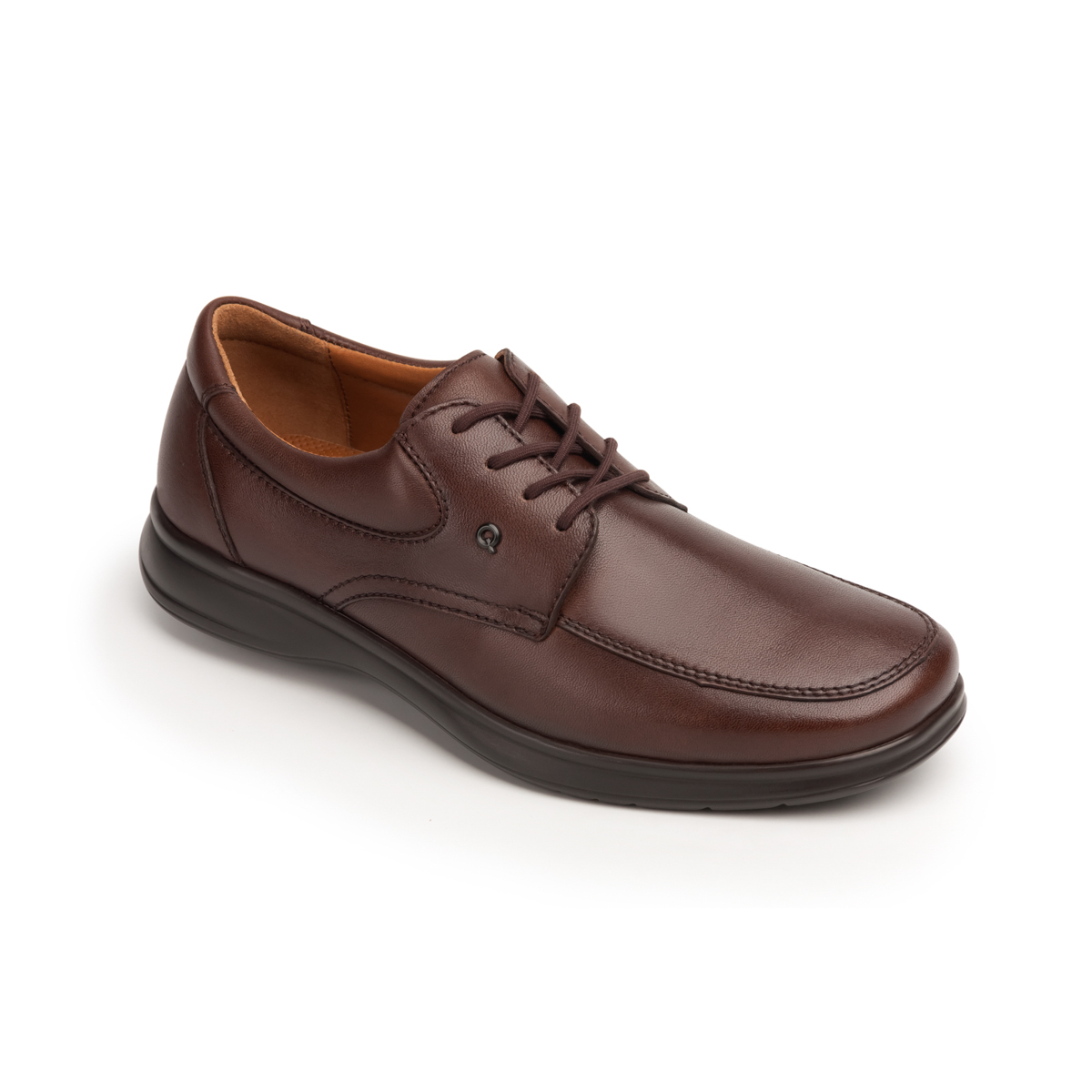 Zapato Casual Para Oficina Quirelli Con Plantilla Hexafoam Para Hombre - Estilo 88701 Chocolate