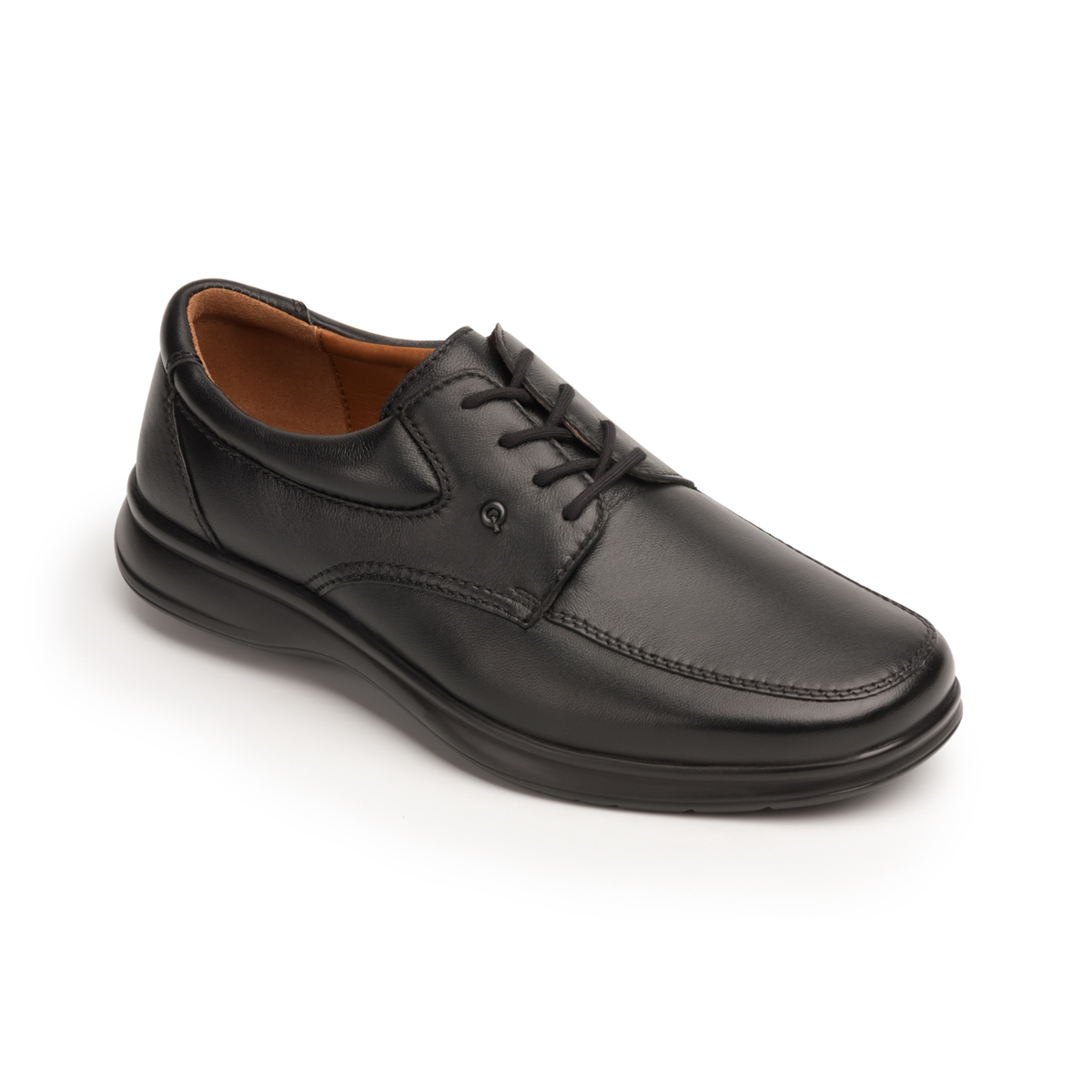 Zapato Casual Para Oficina Quirelli Con Plantilla Hexafoam Para Hombre - Estilo 88701 Negro