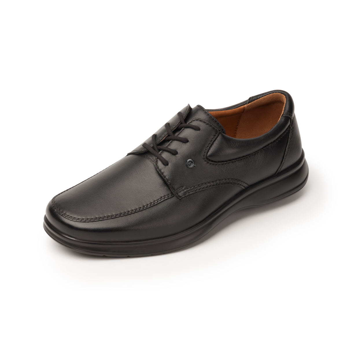 Zapato Casual Para Oficina Quirelli Con Plantilla Hexafoam Para Hombre - Estilo 88701 Negro