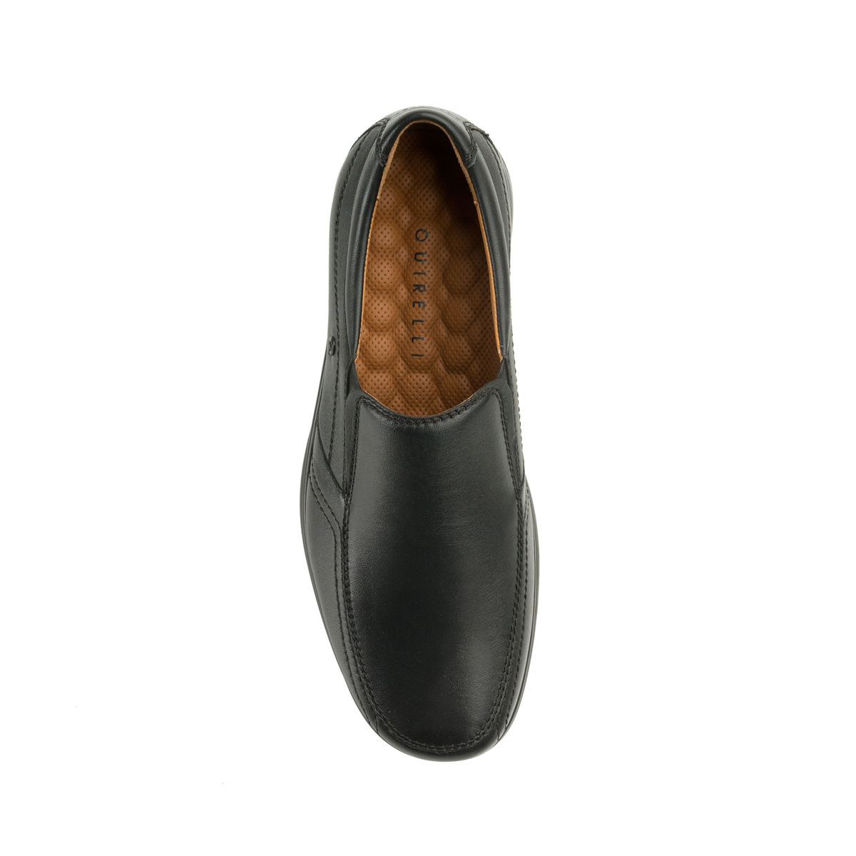 Mocasín Casual Quirelli Con Pespuntes Decorativos Para Hombre - Estilo 88702 Negro