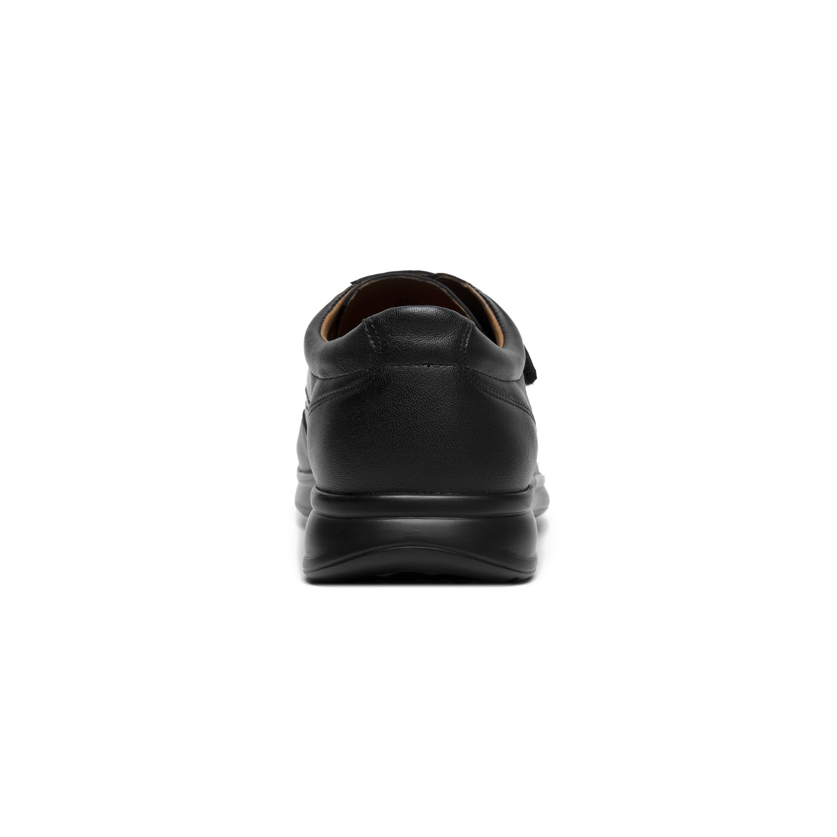 Calzado Piel Con Ajuste Velcro Quirelli para Hombre con Plantilla Hexafoam Estilo 88714 Negro