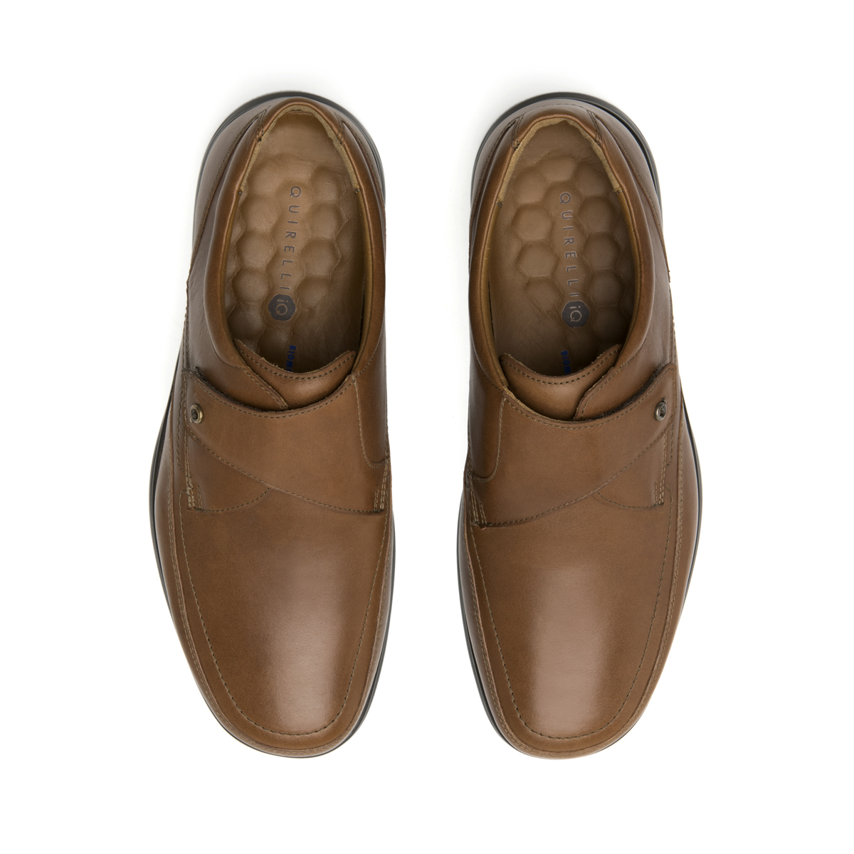 Quirelli Men's Leather Dress Shoes Style 88714 Whiskey