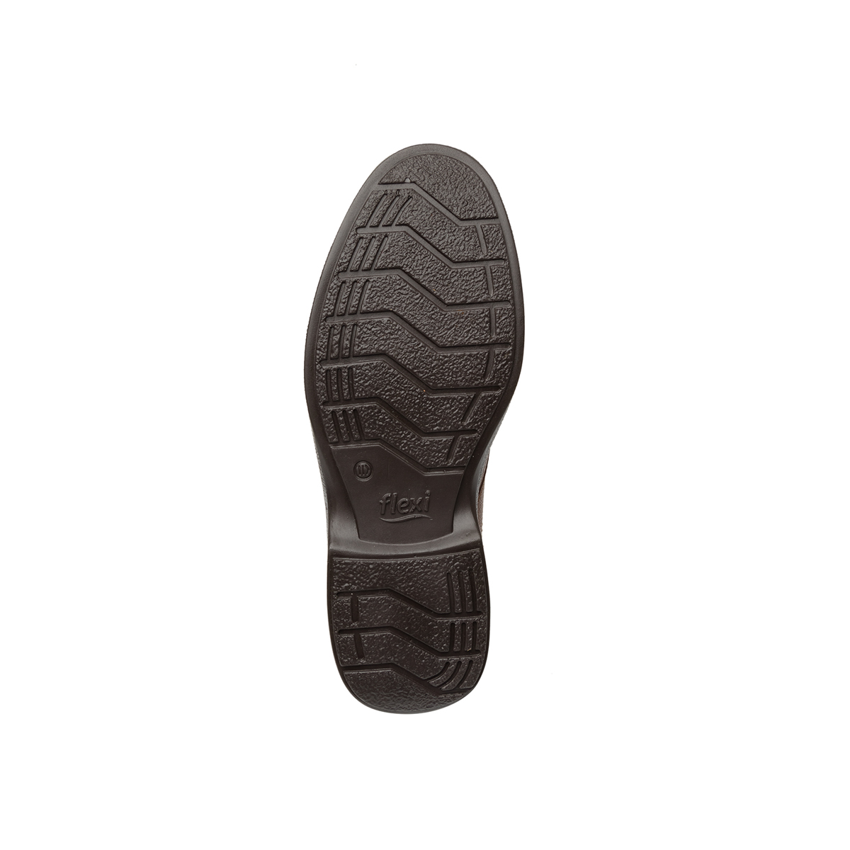 Zapato Casual De Servicio/Clínico Flexi De Agujetas Para Hombre - Estilo 91607 Cafe