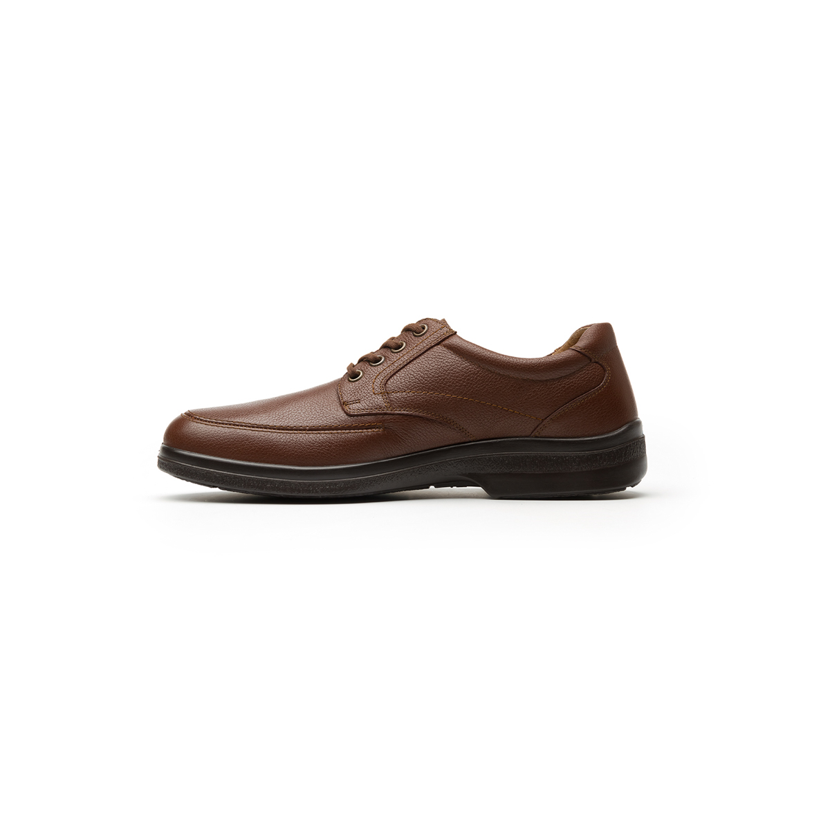 Zapato Casual De Servicio/Clínico Flexi De Agujetas Para Hombre - Estilo 91607 Cafe