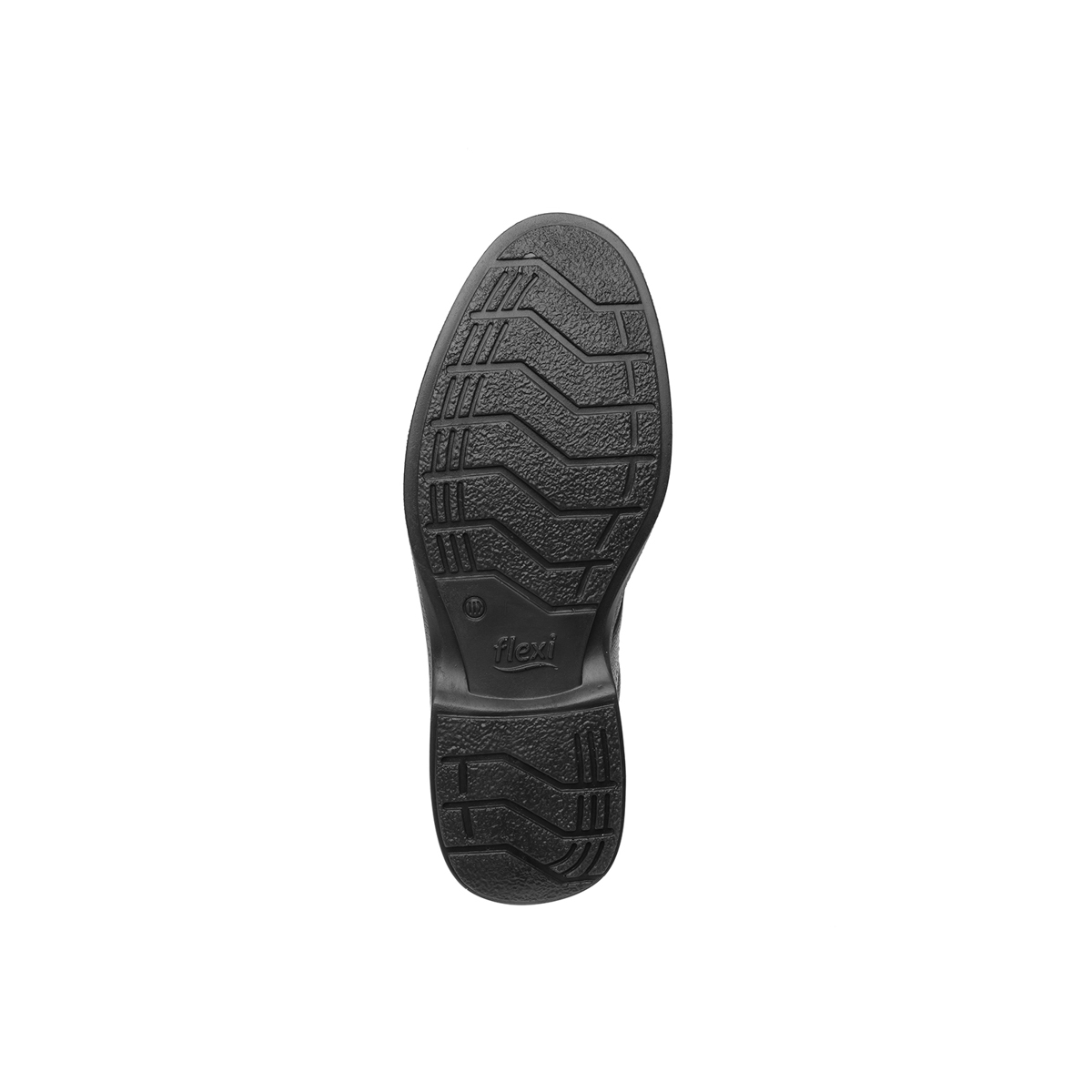 Zapato Casual De Servicio/Clínico Flexi De Agujetas Para Hombre - Estilo 91607 Negro